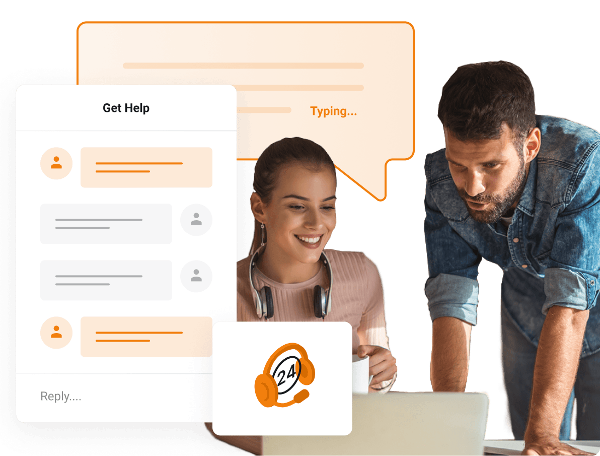 Domain Names - Our technical team is here to help you 24/7!